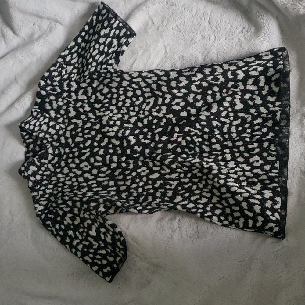 Michael Kors silver knit top